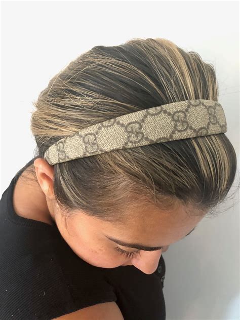 gucci hair extensions|authentic gucci headband for sale.